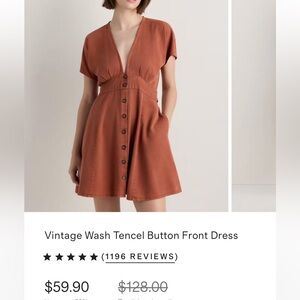 Quince button up dress